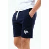 Hype. Navy Blue Script Drawstring Kids Shorts -Hype Shop unnamed file 4111