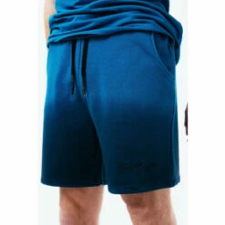 Hype. Mens Blue Fade Shorts 6 Hype. Mens Blue Fade Shorts -Hype Shop unnamed file 4165