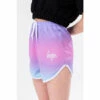 Hype. Girls Lilac Purple Fade Script Runner Shorts 2 Hype. Girls Lilac Purple Fade Script Runner Shorts -Hype Shop unnamed file 4179