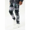 Hype. Boys Grey Acid Wash Script Joggers -Hype Shop unnamed file 4215