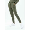 Hype. Womens Khaki Green Tonal Scribble Logo Joggers -Hype Shop unnamed file 4221