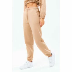 Hype. Womens Natural Sand Drawcord Joggers