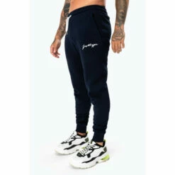 Hype Shop 26 Hype. Mens Scribble Logo Joggers Burgundy