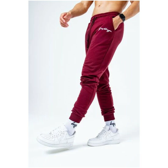 unnamed-file-4236.jpg Hype. Mens Scribble Logo Joggers Burgundy -Hype Shop unnamed file 4236