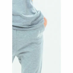 Hype. Grey Unisex Kids Script Joggers -Hype Shop unnamed file 4246
