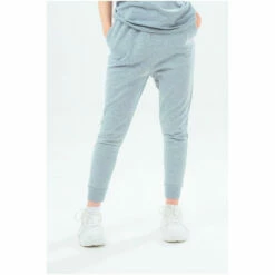 Hype. Grey Unisex Kids Script Joggers -Hype Shop unnamed file 4247