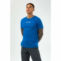 Hype Mens Blue Scribble T-Shirt