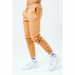 Hype. Mens Brown Scribble Logo Joggers
