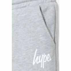 Hype. Kids Grey Script Joggers -Hype Shop unnamed file 4271