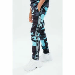 Hype. Blue Wave Camo Joggers
