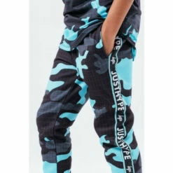 Hype. Blue Wave Camo Joggers -Hype Shop unnamed file 4291