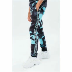 Hype. Blue Wave Camo Joggers -Hype Shop unnamed file 4293