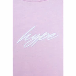 Hype. Girls Lilac Rainbow Sleeve Long Sleeve T-Shirt -Hype Shop unnamed file 43