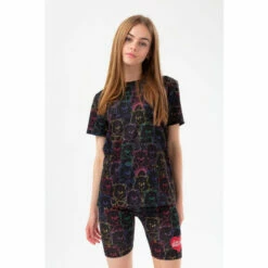 Hype. X Care Bears Girls Black Outline T-Shirt