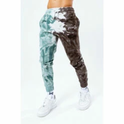 Hype. Mens Blue Multi Tie Dye Joggers