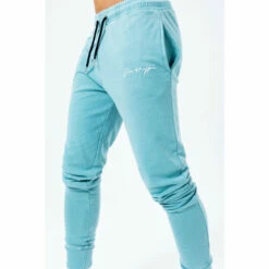 Hype. Teal Blue Acid Wash Men's Joggers 6 Hype. Teal Blue Acid Wash Men's Joggers -Hype Shop unnamed file 4375