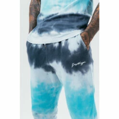 Hype. Blue Acid Stripe Scribble Logo Joggers 6 Hype. Blue Acid Stripe Scribble Logo Joggers -Hype Shop unnamed file 4381