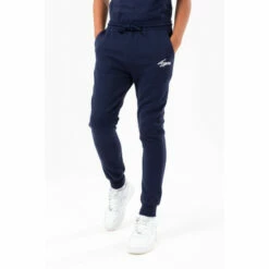 Hype. Boys Navy Blue Scribble Embroidered Joggers
