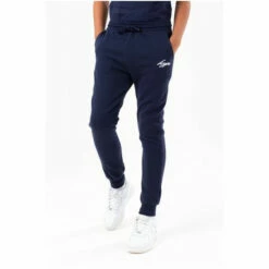 Hype. Boys Navy Blue Scribble Embroidered Joggers -Hype Shop unnamed file 4388