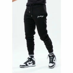 Hype Black Scribble Joggers