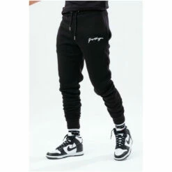 Hype Black Scribble Joggers -Hype Shop unnamed file 4412