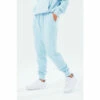 Hype. Womens Washed Baby Blue Scribble Logo Joggers -Hype Shop unnamed file 4413