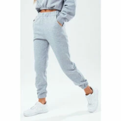 Hype. Womens Grey Marl Joggers