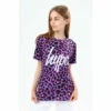 Hype. Purple Funk Leopard T-Shirt -Hype Shop unnamed file 445