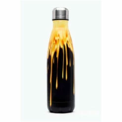 Hype. Black Honey Drip Metal Water Bottle 6 Hype. Black Honey Drip Metal Water Bottle -Hype Shop unnamed file 4487