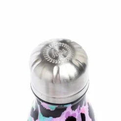Hype. Purple Rainbow Leopard Crest Water Bottle -Hype Shop unnamed file 4496
