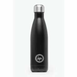 Hype. Black Metal Water Bottle