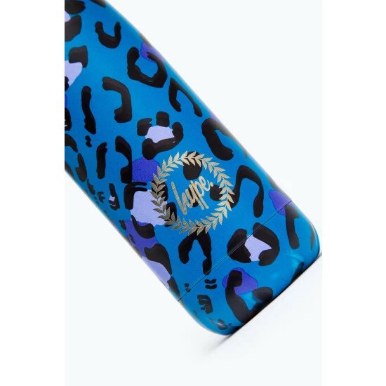 unnamed-file-4526.jpg Hype. Blue Leopard Metal Reusable Bottle -Hype Shop unnamed file 4526