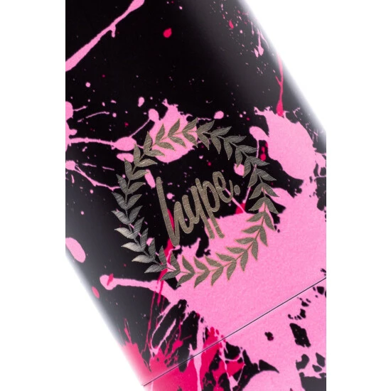 unnamed-file-4534.jpg Hype. Black Pink Splat Crest Water Bottle -Hype Shop unnamed file 4534