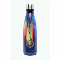 Hype. Navy Watercolour Drips Crest Water Bottle 6 Hype. Navy Watercolour Drips Crest Water Bottle -Hype Shop unnamed file 4546