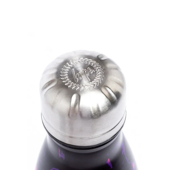 unnamed-file-4555.jpg Hype. Black Midnight Rainbow Crest Water Bottle -Hype Shop unnamed file 4555