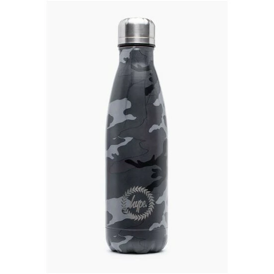 unnamed-file-4590.jpg Hype. Black Mono Camo Metal Water Bottle -Hype Shop unnamed file 4590