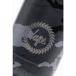 Hype. Black Mono Camo Metal Water Bottle 4 Hype. Black Mono Camo Metal Water Bottle -Hype Shop unnamed file 4592