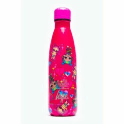 Hype. L.O.L. Bea Wheels Metal Pink Water Bottle
