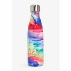 Hype. Rainbow Clouds Metal Reusable Water Bottle -Hype Shop unnamed file 4625