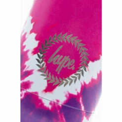 Hype. Pink Heart Hippy Tie Dye Metal Water Bottle -Hype Shop unnamed file 4632