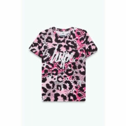 Hype. Girls Pink Fade Leopard T-Shirts 3 Pack 4 Hype. Girls Pink Fade Leopard T-Shirts 3 Pack -Hype Shop unnamed file 4713