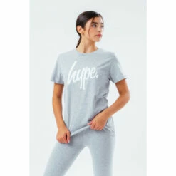 Hype. Girls Grey Script T-Shirt And Legging Set 4 Hype. Girls Grey Script T-Shirt And Legging Set -Hype Shop unnamed file 4735