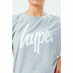 Hype. Girls Grey Script T-Shirt And Legging Set 5 Hype. Girls Grey Script T-Shirt And Legging Set -Hype Shop unnamed file 4736