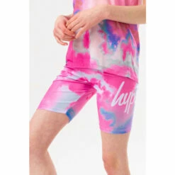 Hype Girls Pink And Blue Tie Dye Script T-Shirt And Cycling Short Set 5 Hype Girls Pink And Blue Tie Dye Script T-Shirt And Cycling Short Set -Hype Shop unnamed file 4747