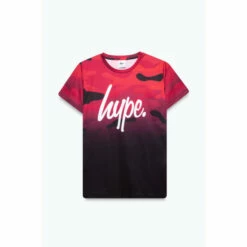Hype. Boys Red Drip Camo Mist T-Shirt 3 Pack -Hype Shop unnamed file 4754