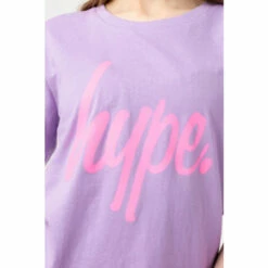 Hype Girls Purple Lilac Script T-Shirt And Cycling Short Set 5 Hype Girls Purple Lilac Script T-Shirt And Cycling Short Set -Hype Shop unnamed file 4760