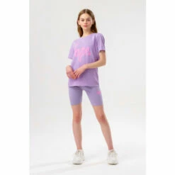 Hype Girls Purple Lilac Script T-Shirt And Cycling Short Set 7 Hype Girls Purple Lilac Script T-Shirt And Cycling Short Set -Hype Shop unnamed file 4762