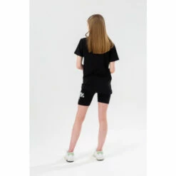 Hype. Black Script T-Shirt And Shorts Set 4 Hype. Black Script T-Shirt And Shorts Set -Hype Shop unnamed file 4766