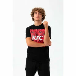 Hype. X KFC Black Camoflauge T-Shirt -Hype Shop unnamed file 478