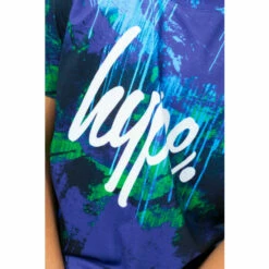 Hype. Blue Reef Spray Script T-Shirt And Joggers Set -Hype Shop unnamed file 4789